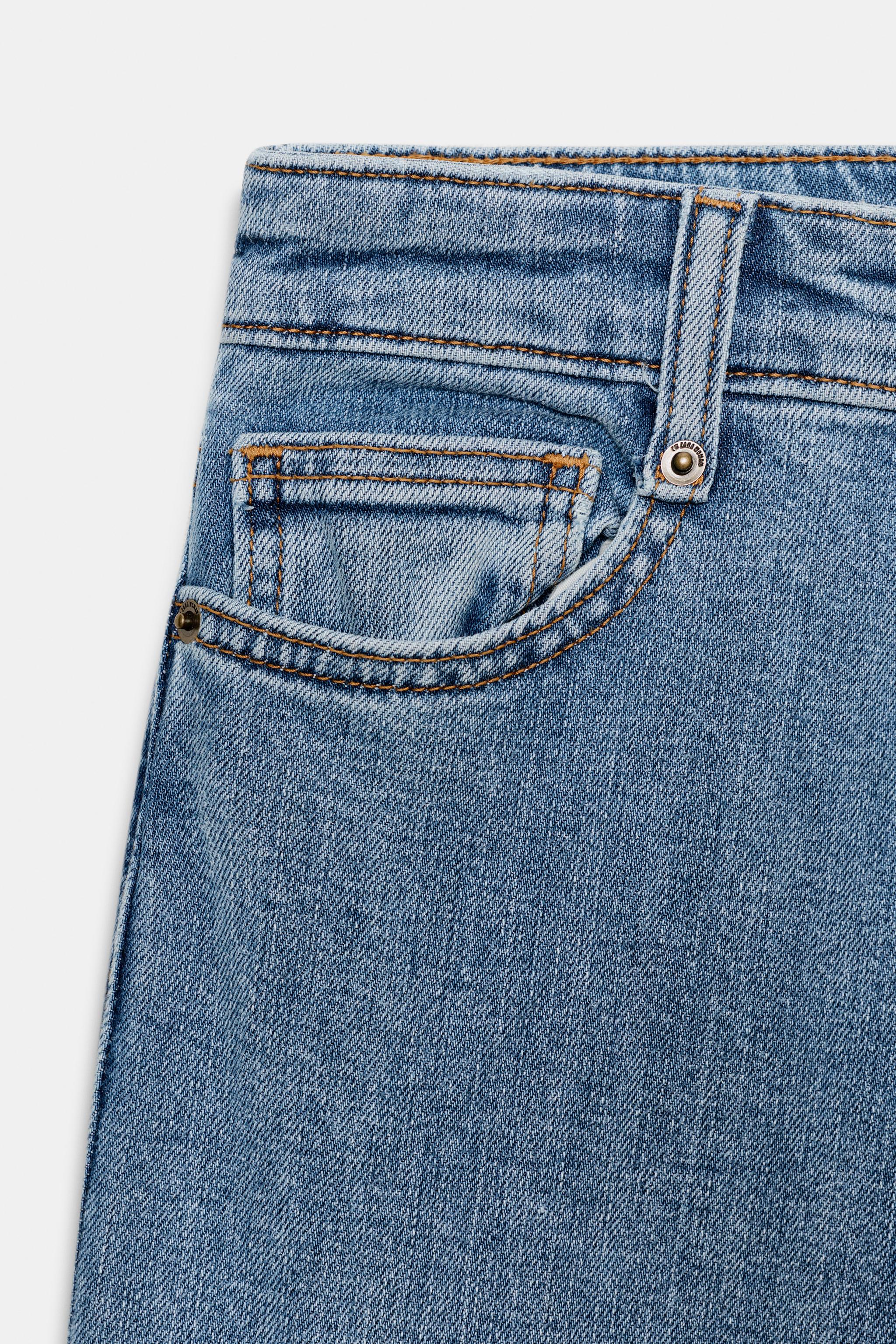 ZW COLLECTION HIGH WAIST WIDE LEG JEANS